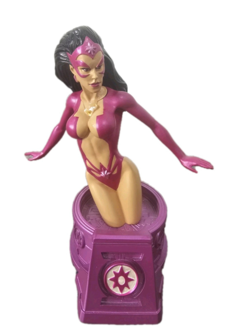 DC DIRECT_Blackest Night__VIOLET LANTERN STAR SAPPHIRE Mini Bust_Limited Edition